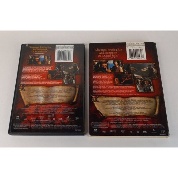 Pirates of the Caribbean DVDs On Stranger Tides & The Curse of the Black Pearl - Picture 9 of 9
